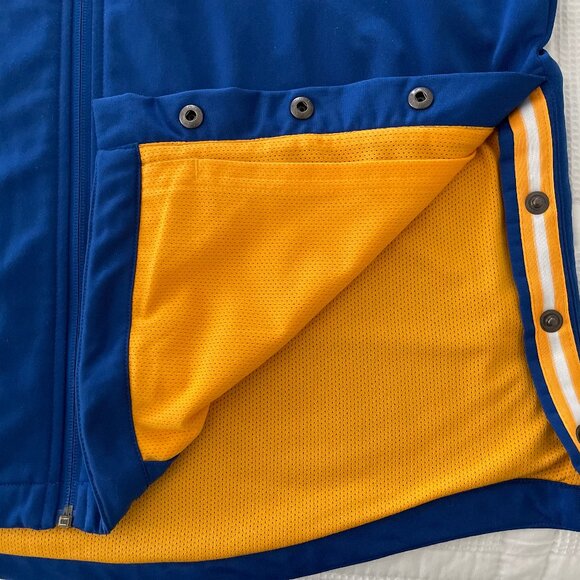 Adidas NBA Golden State Warriors Warm-up Jacket, Men’s size L - Picture 6 of 11